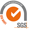 ISO9001 Accreditation Certificate for Universal Fabrications
