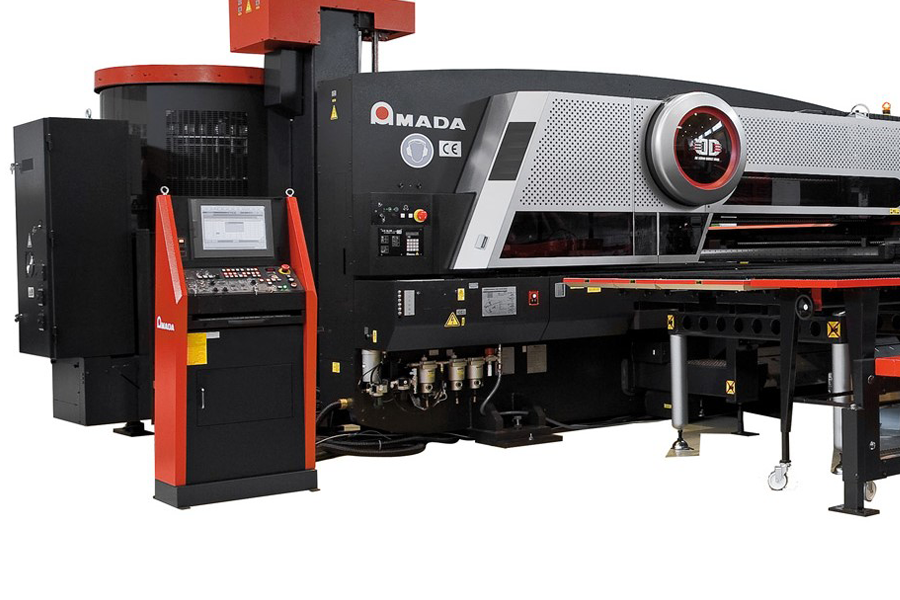Amada punch laser machine for metal fabrication