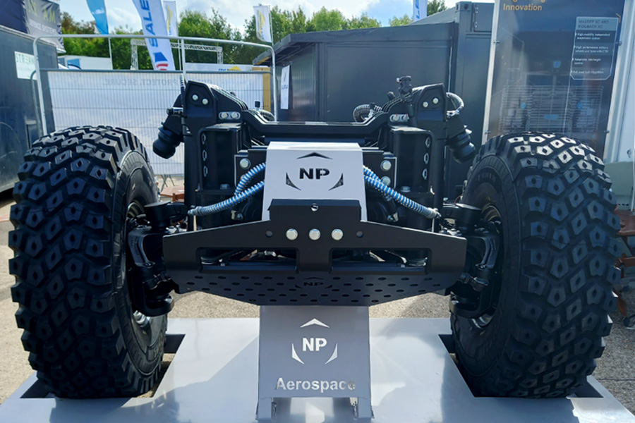 Armoured vehicle's complex Sheet Metal Fabrication Suspension System for NP Aerospace