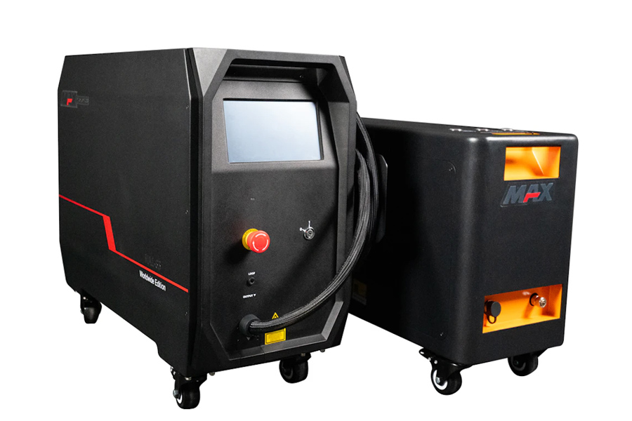 laser welding machine MA1-65 used in metal fabrication company