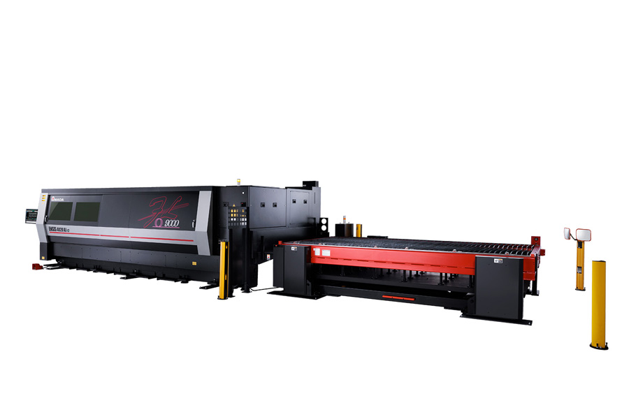 laser cutting Amada Ensis 3020AJ used for aluminium welded parts and fabrications at Universal Fabrications