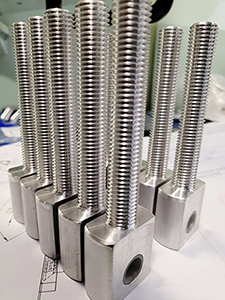 multiple parts manufactured by metal fabricators serving Telford with aluminium welded fabrications and parts