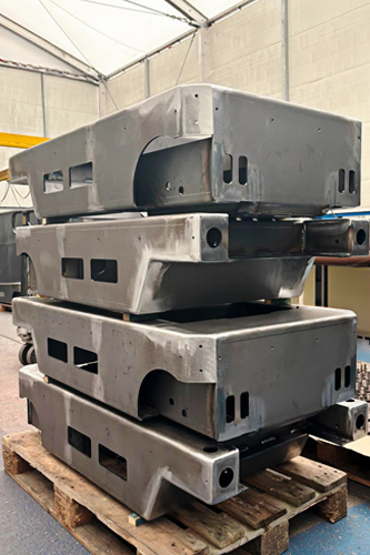 mild steel manufactured chassis at Universal Fabrications Ltd serving Watford