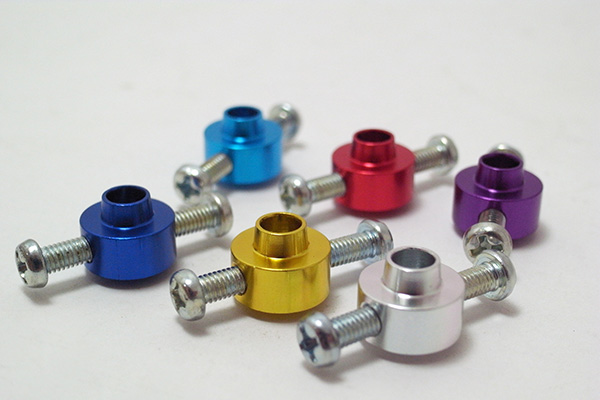 aluminium anodised parts representing Universal Fabrications finishing and coating services