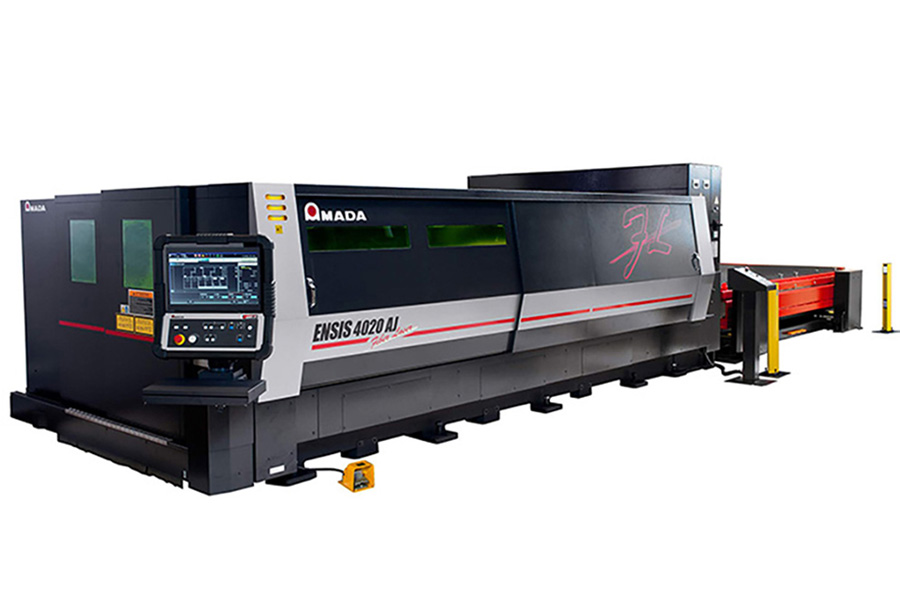 laser cutting Amada ensues 4020 aj
