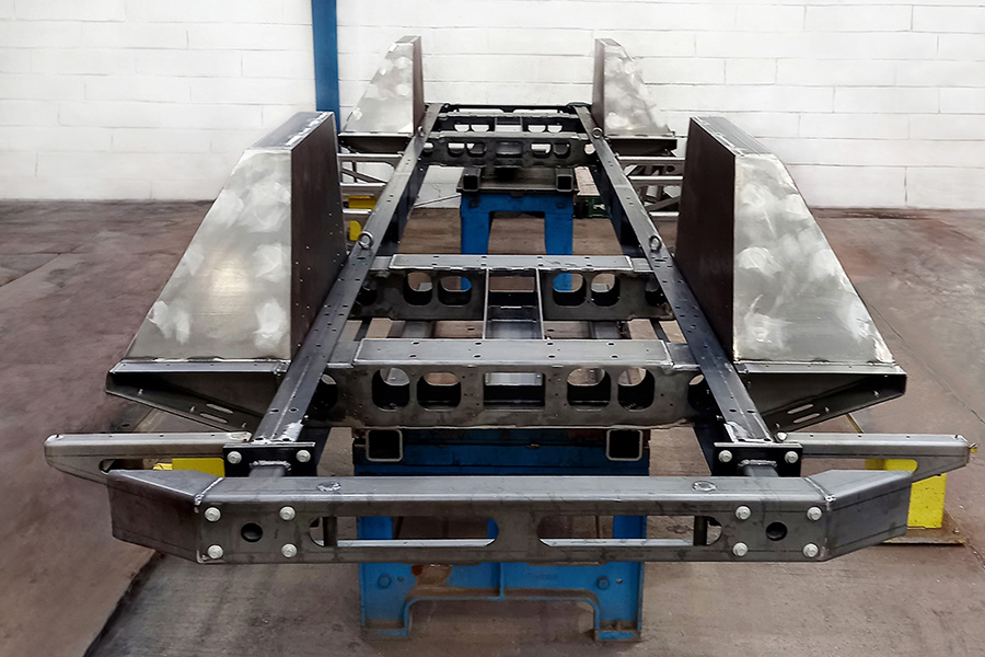 rees chassis complex fabrication at Universal Fabrications
