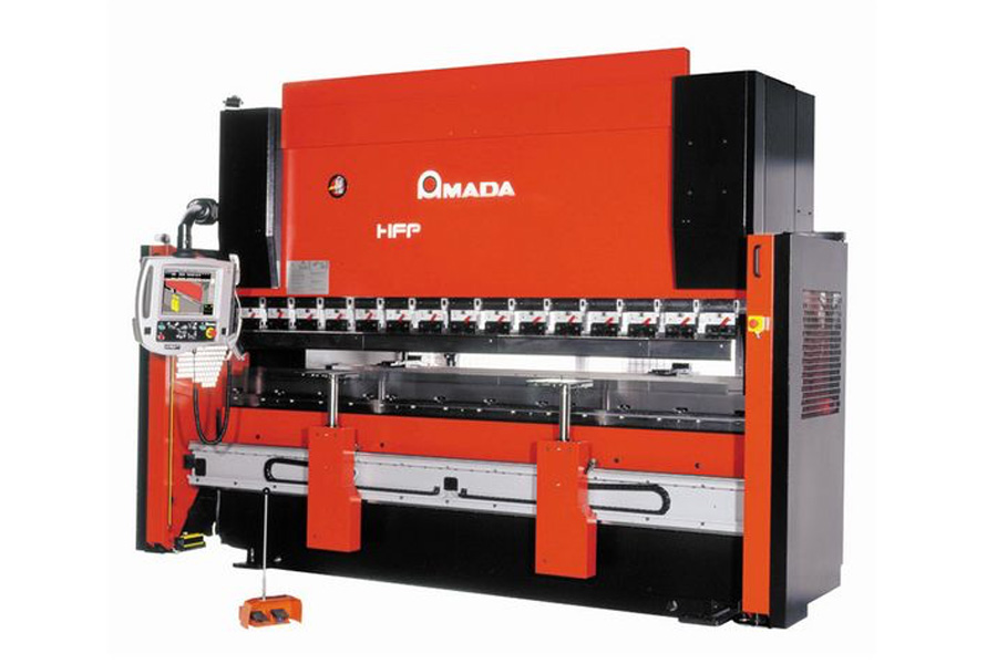Amada HFP 50 break press at Universal Fabrications