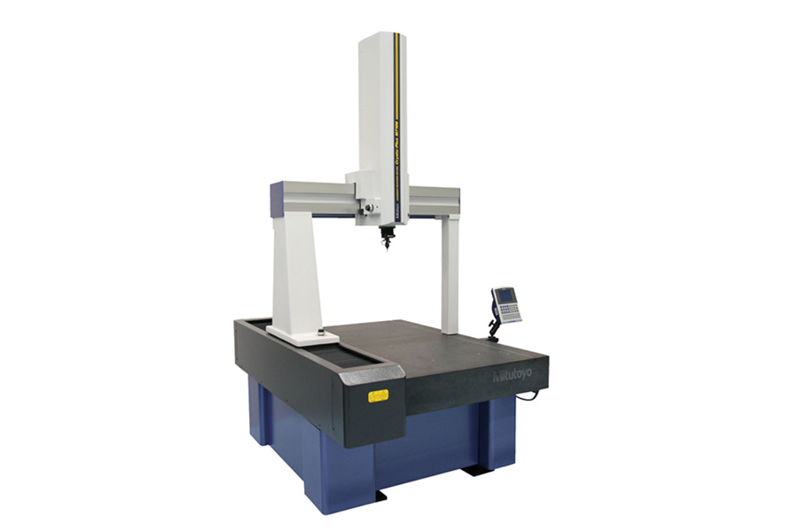 CMM machine verifying dimensional accuracy in fabricated structures at Universal Fabrications premises in Coventry